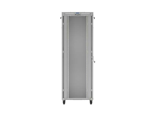 Szafa Instalacyjna Rack Stojaca 47u 800x1000 Szara Drzwi Przeszkolne Lcd ( Flat Pack) V2