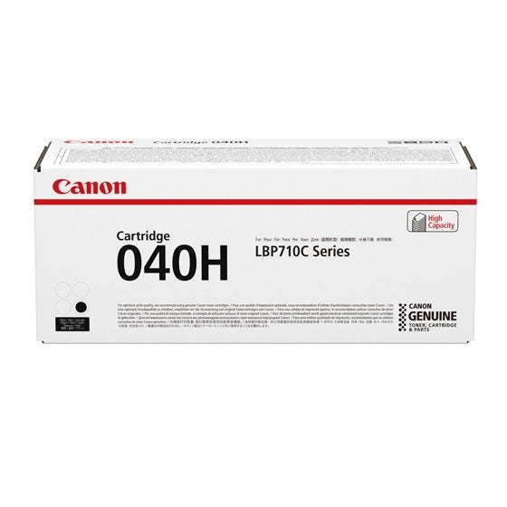 EAN 4549292058277 - Canon 040H cartucho de tóner 1 pieza(s) Original Negro imagen 1