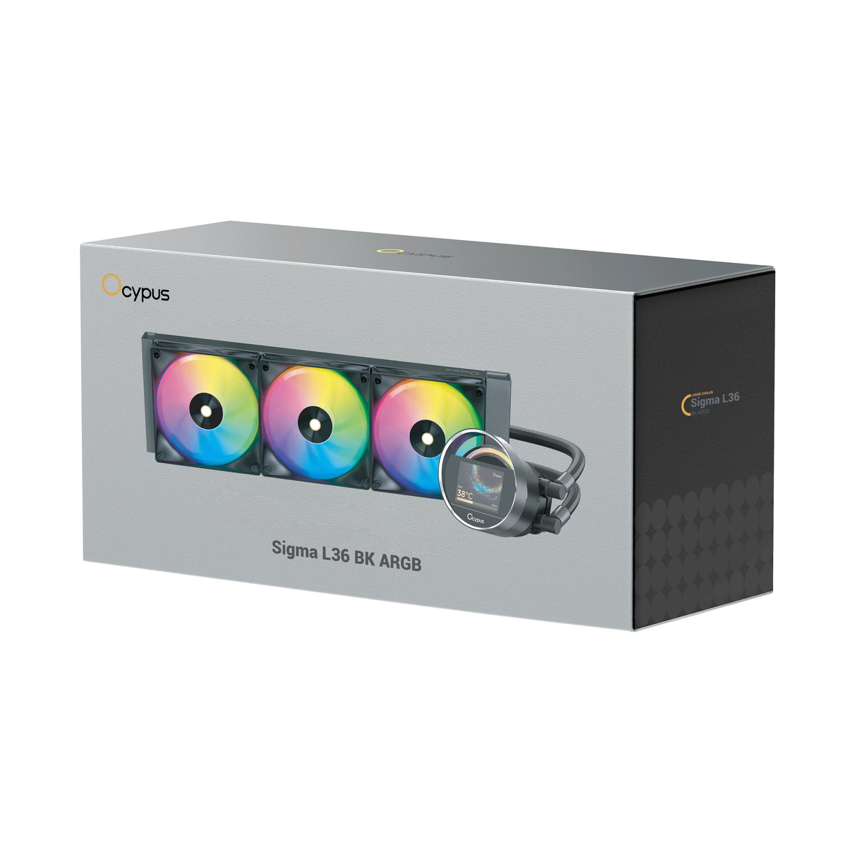 Refrigeración Líquida Cpu Ocypus Sigma L36 Argb (Negro) Sigma-L36-Bk3aawwn00x-Gl