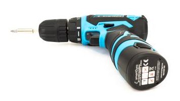 Smartgyro Sg27-463 Destornillador Eléctrico Y Llave De Impacto Negro, Azul Claro