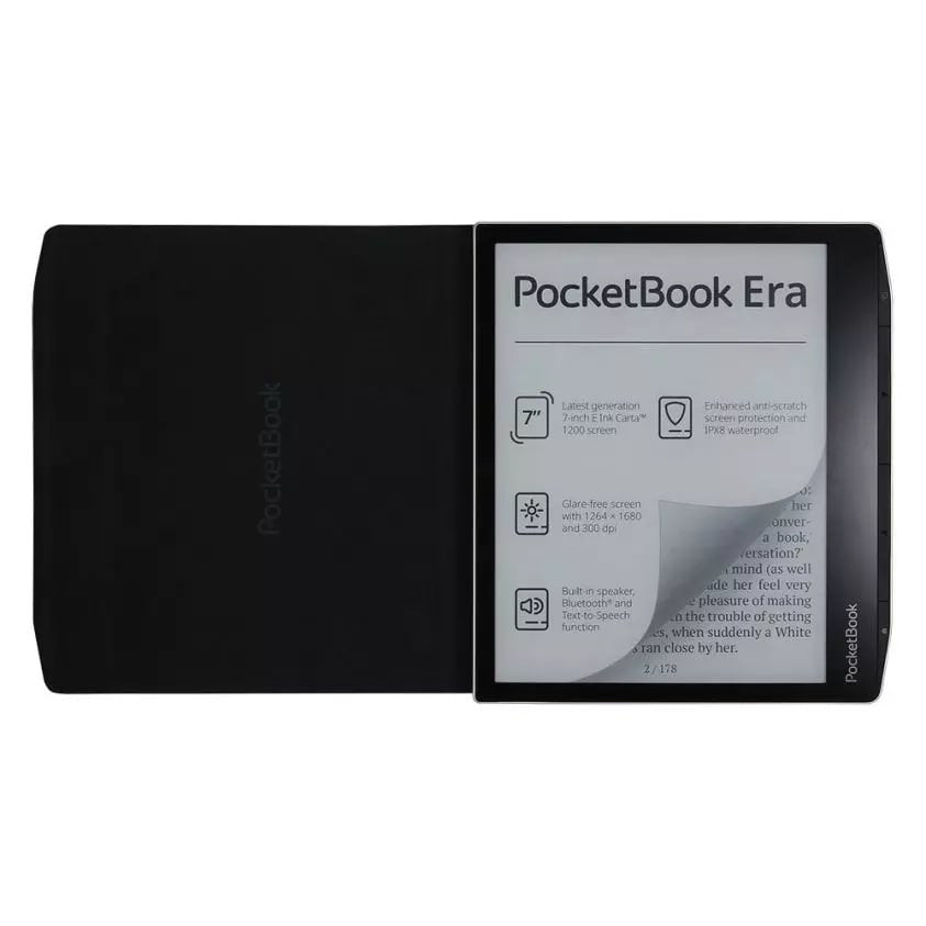 Funda Para Libro Pocketbook Hn-Qi-Pu-700-Bk-Ww Electrónico 17,8 Cm (7") Negro