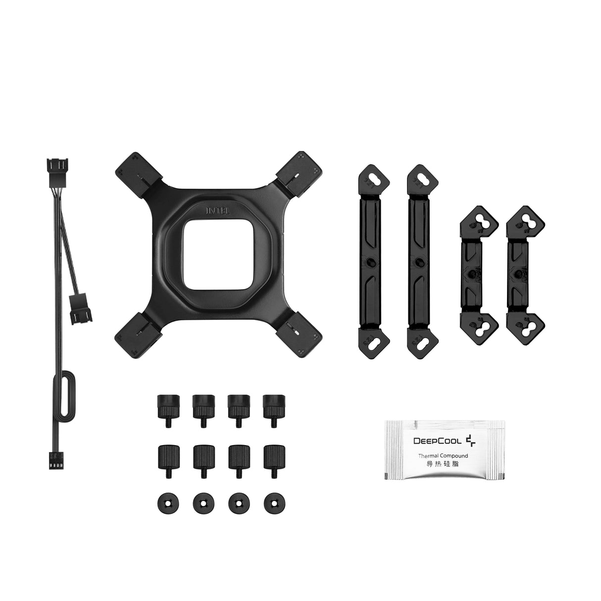 EAN 6933412728641 - DeepCool AK620 Zero Dark Zoria Procesador Refrigerador de aire 12 cm Negro, Amarillo 1 pieza(s) imagen 9