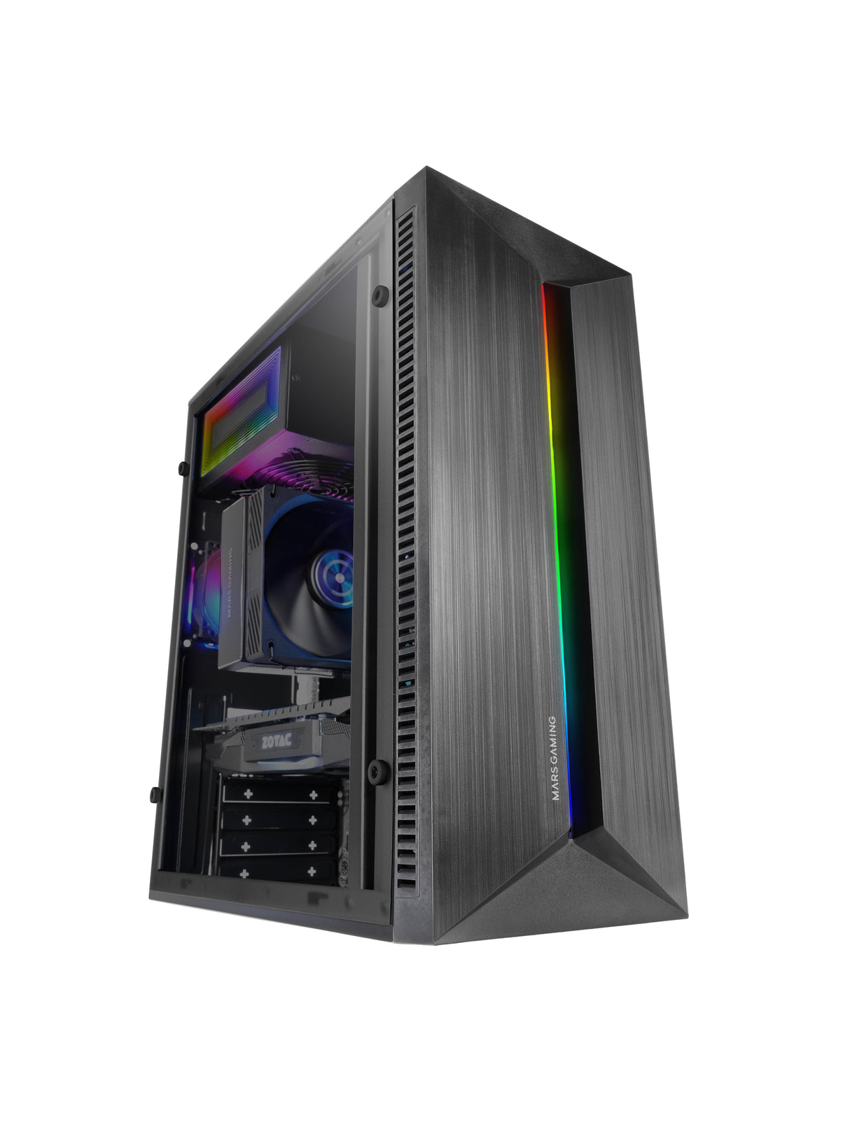 Caja Gaming Semitorre Mars Gaming Mc-Blaze