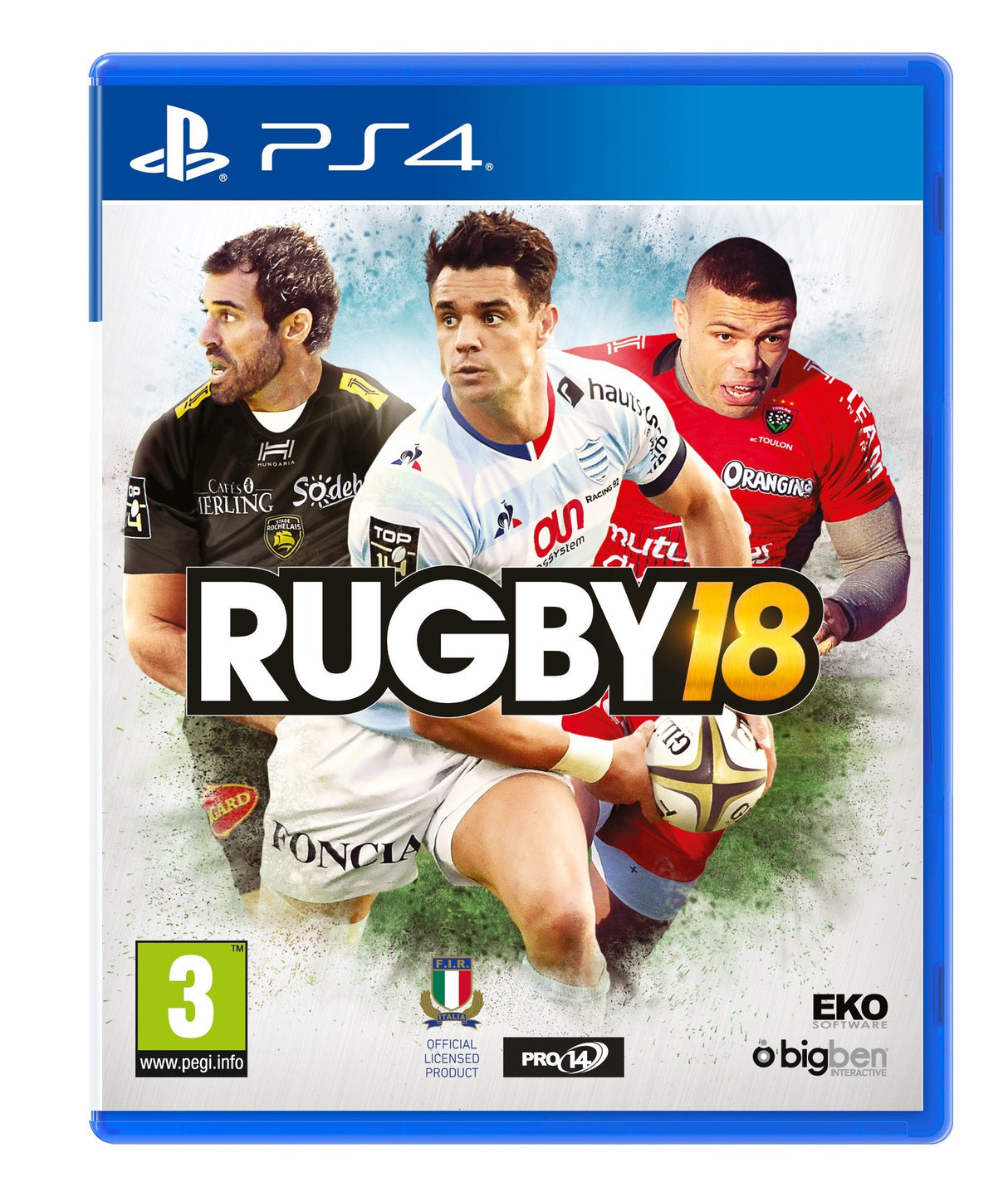 Videojuego Rugby 18 Spit Dvd Nacon Ps4