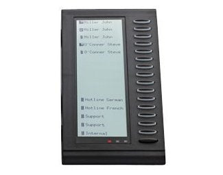 Mitel 20350824 Ip Módulo Adicional (Add-On) Negro 15 Botones