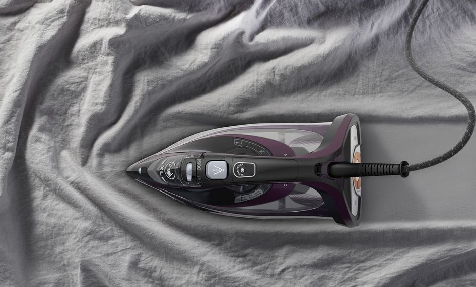EAN 3121040070888 - Tefal Ultimate Pure FV9835 plancha Plancha vapor-seco Suela Durilium Autoclean 3000 W Púrpura imagen 12