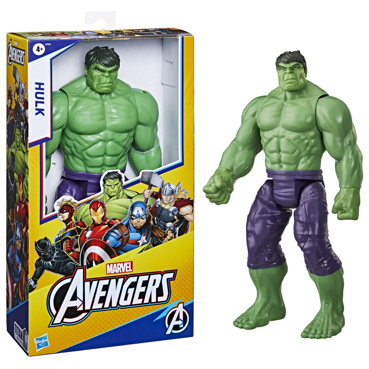 Figura Hasbro Marvel Avengers Titan Hero Serie Deluxe Hulk E74755m8