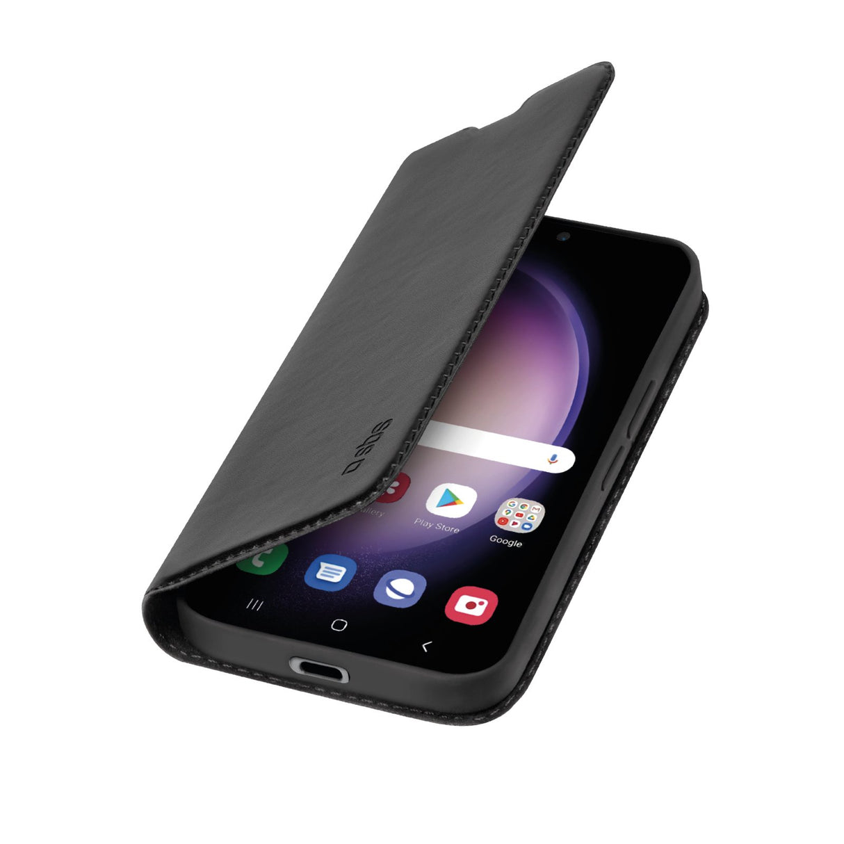 EAN 8018417458491 - SBS TEBKLITESAS23FEK funda para teléfono móvil 16,3 cm (6.4") Funda cartera Negro imagen 1