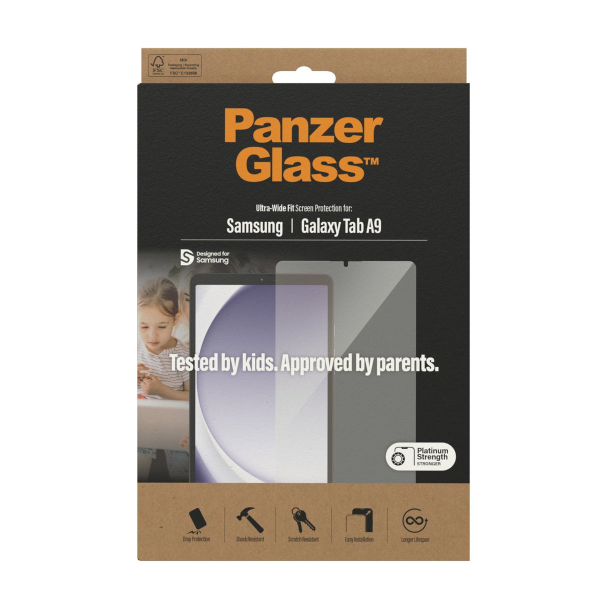 EAN 5711724073441 - PanzerGlass Samsung Galaxy Tab A9 1 pieza(s) imagen 3
