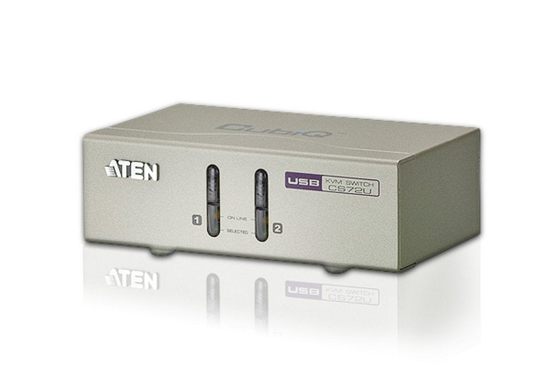 Aten Kvm-Switch Cs72u - 2 Ports