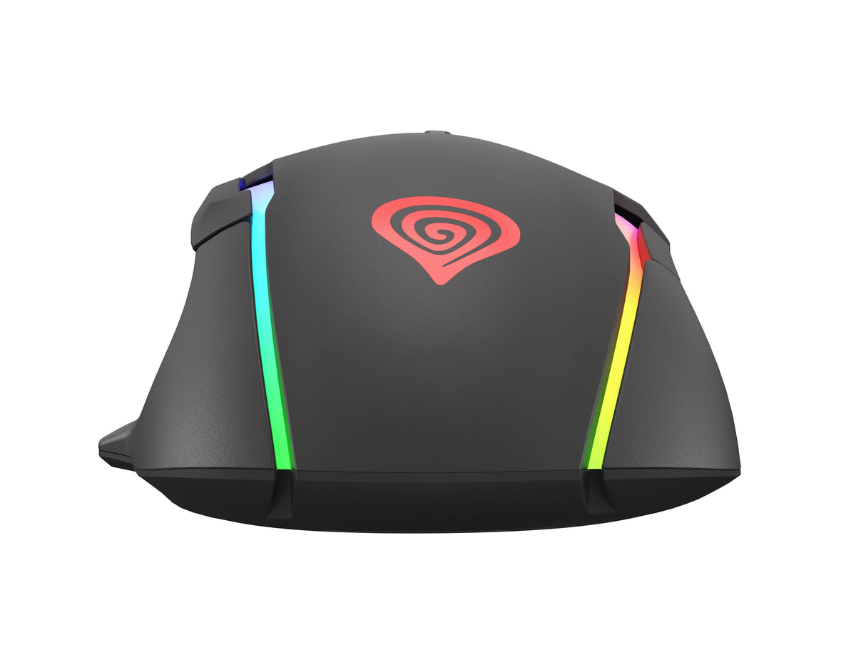 Natec Genesis Xenon 220 Ratón Usb Tipo A Óptico 6400 Dpi Ambidextro