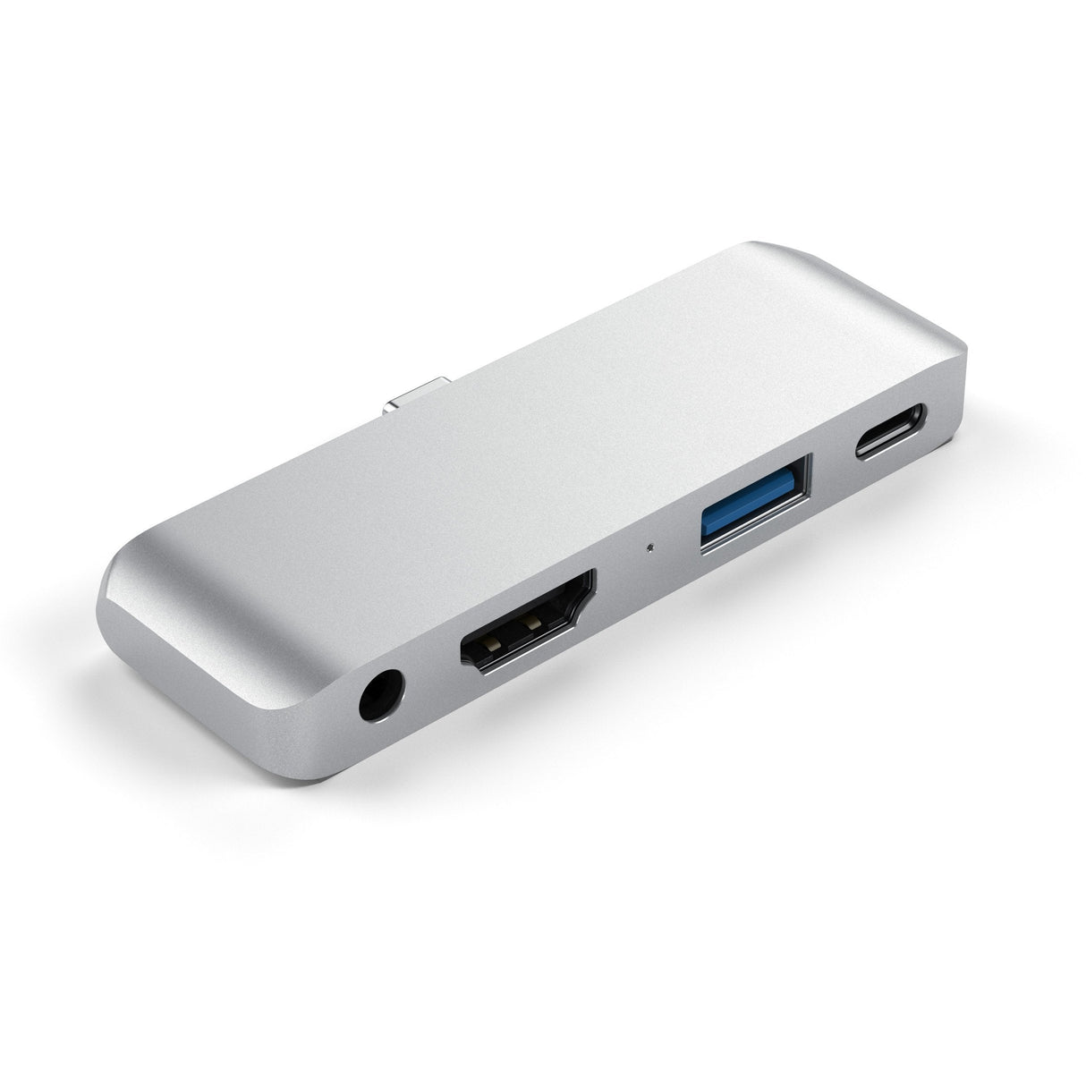 Satechi St-Tcmphs Base Para Portátil Y Replicador De Puertos Usb 3.2 Gen 1 (3.1 Gen 1) Type-C Plata