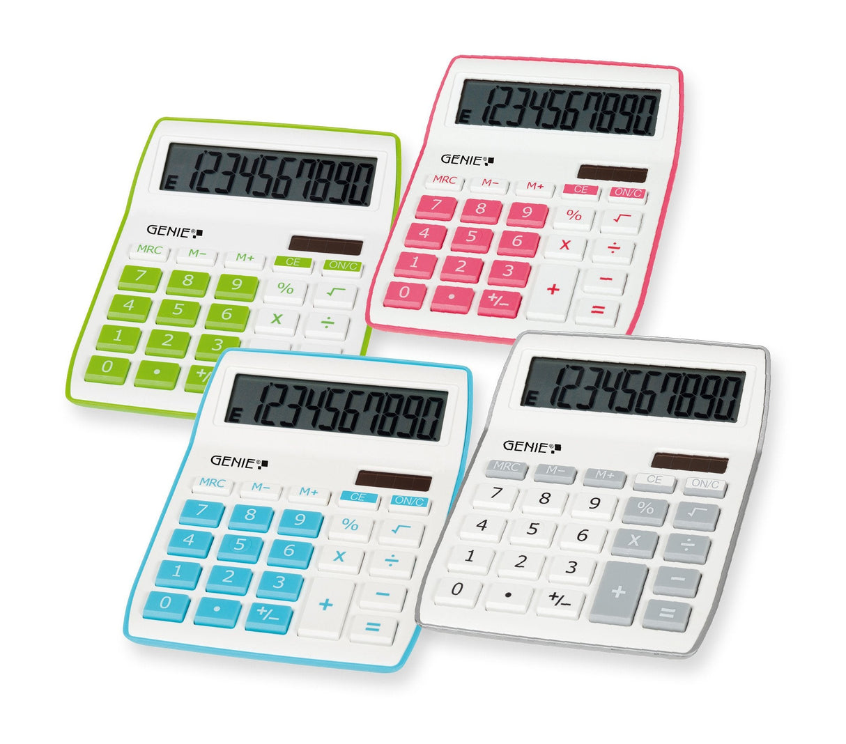 Calculadora De Escritorio Genie 840b Azul