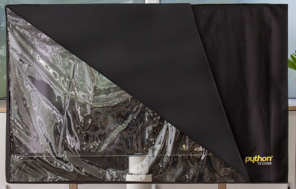 Python Tv-Cover Wetterfester Schutz 58x58cm 22" Bis 24" Tv