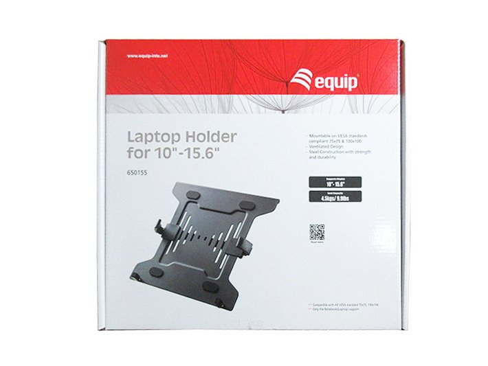 Equip Soporte Para Portatil De 10-15.6 Compatible Con Vesa 75x75 & 100x100