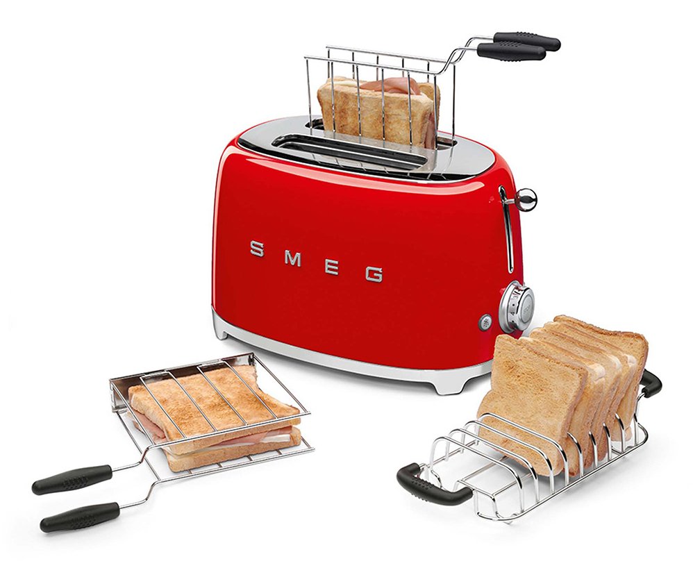 EAN 8017709186968 - Smeg TSF01RDEU tostadora 6 2 rebanada(s) 950 W Rojo imagen 5