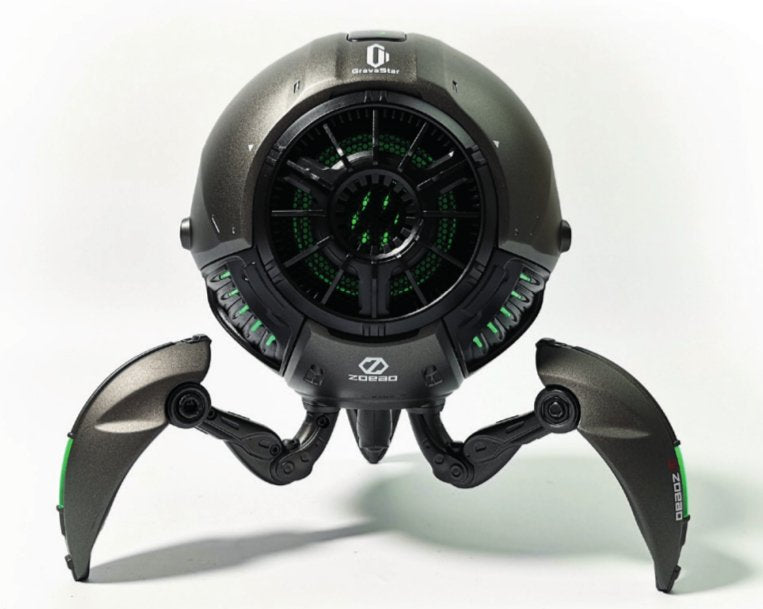 Zoeao Gravastar H Altavoz Bluetooth Rojo Dañado Por La Guerra Edición Limitada