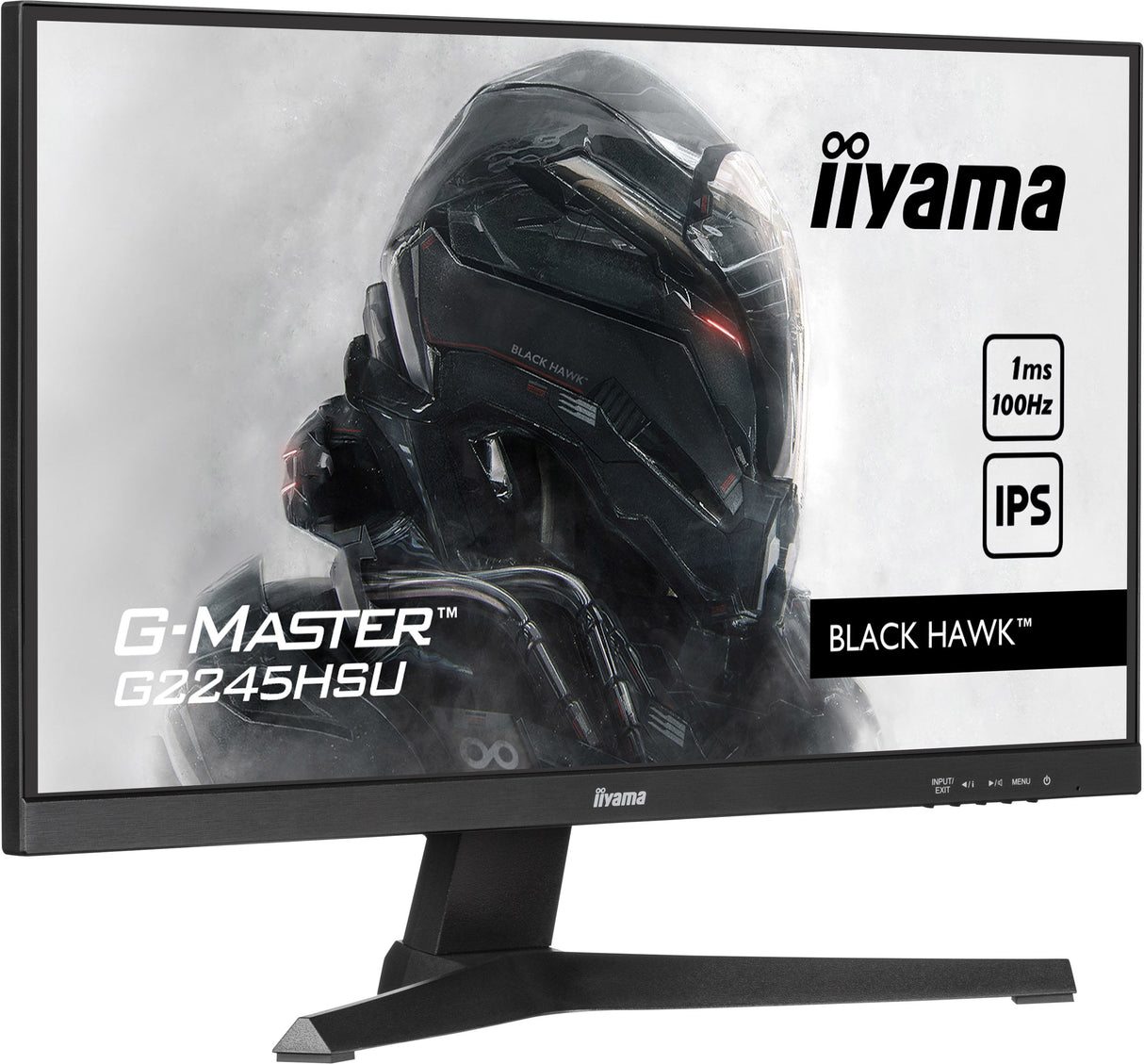 Iiyama 54.5cm 21.5" G2245hsu-B2 16:9 Hdmi+Dp+2xusb Ips