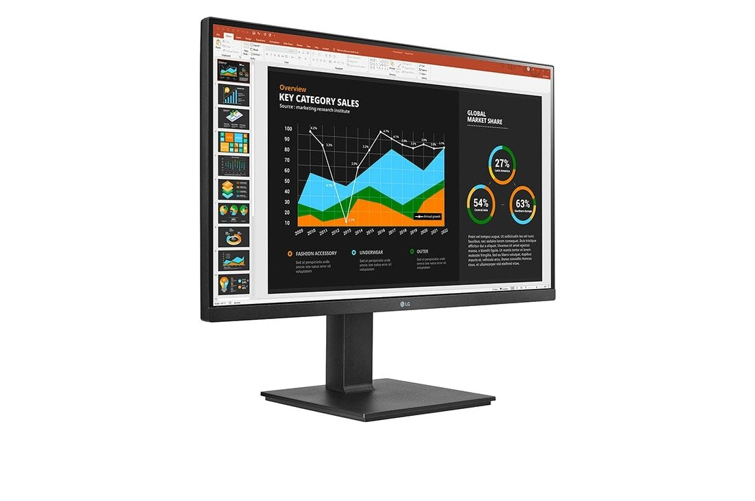 EAN 8806091856326 - LG 27BQ75QB-B pantalla para PC 68,6 cm (27") 2560 x 1440 Pixeles Quad HD LCD Negro imagen 4