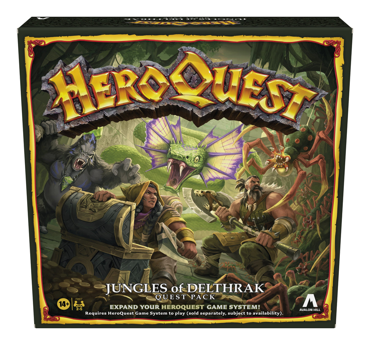 Expansion Juego De Mesa Selvas De Delthark Heroquest Ingles