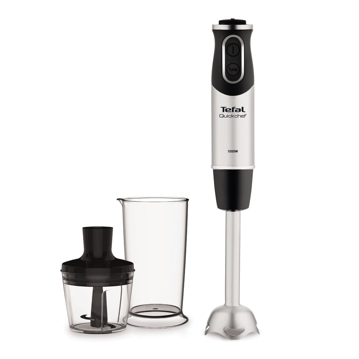 EAN 3016661149535 - Tefal HB6598 licuadora 0,8 L Batidora de inmersión 1000 W Negro, Acero inoxidable imagen 1