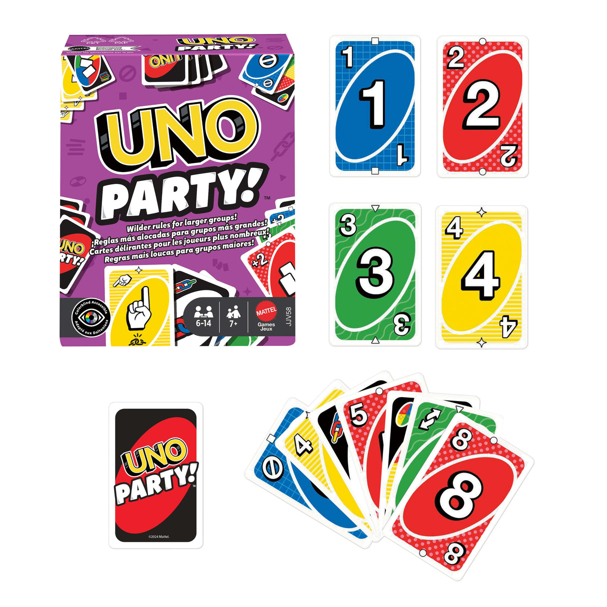 EAN 0194735342402 - Games JJV58 juego de tablero Juego De Cartas Familia imagen 6