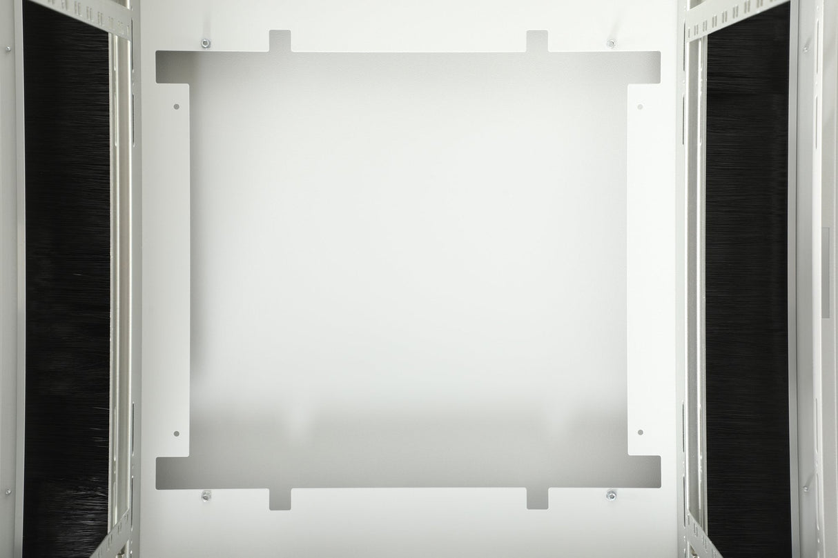 Armario De Red De 42ua Unique, 2053x800x1000 Mm Puerta Frontal Perf. Una Hoja Puerta Posterior Perf. Dos Hojas, Gris