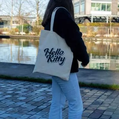 Bolsa Tote Bag Konix Hello Kitty Wink