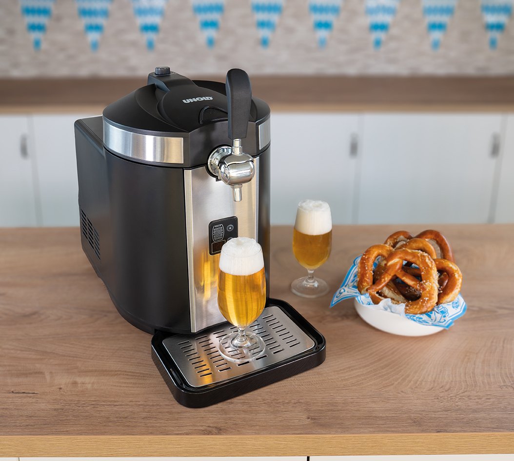 Dispensador De Cerveza Antiguo Franzl Negro, Refrigeración 2°C - 12°C 48975