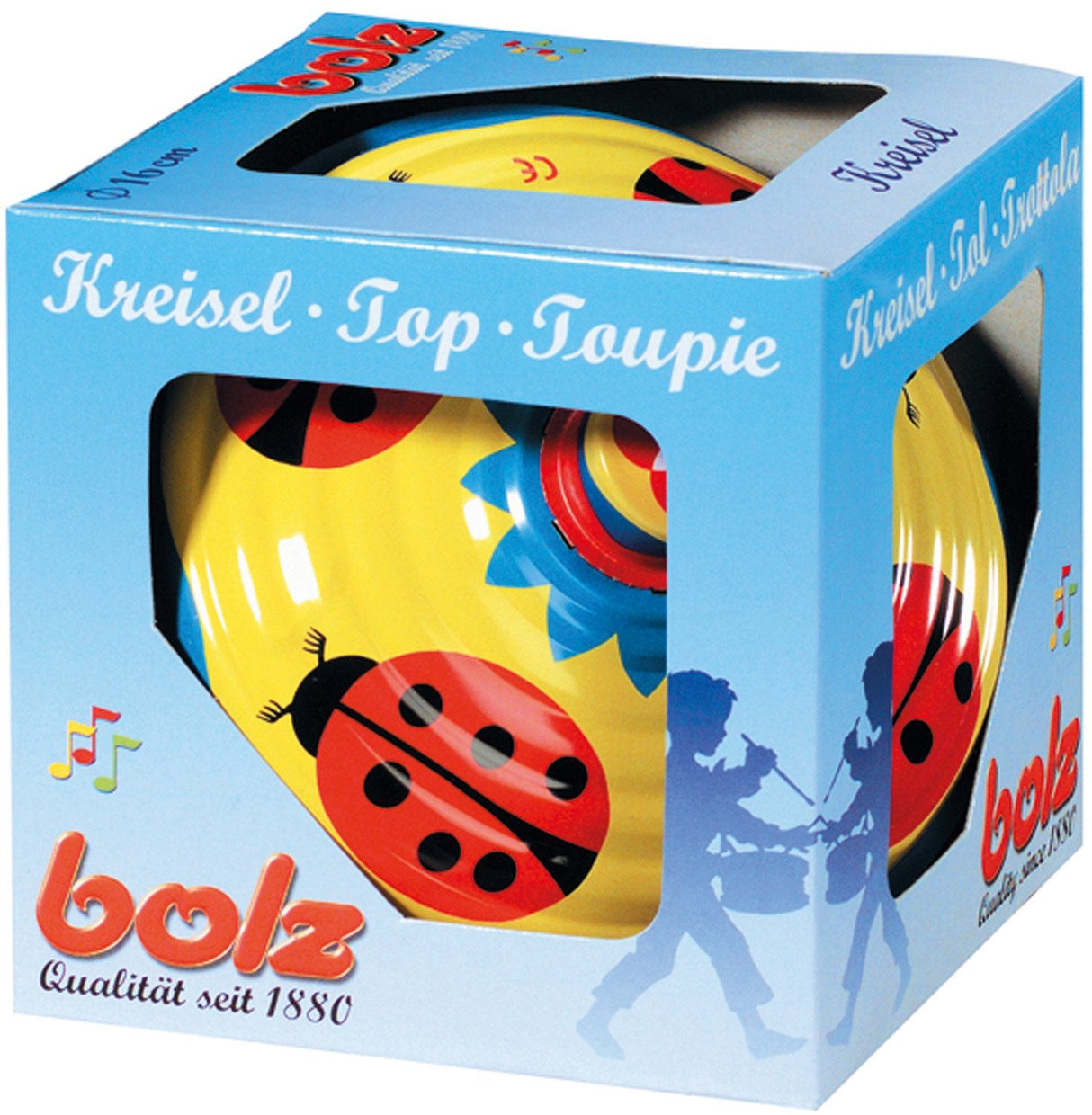 Lena Humming Top 16 Cm Lady Bug