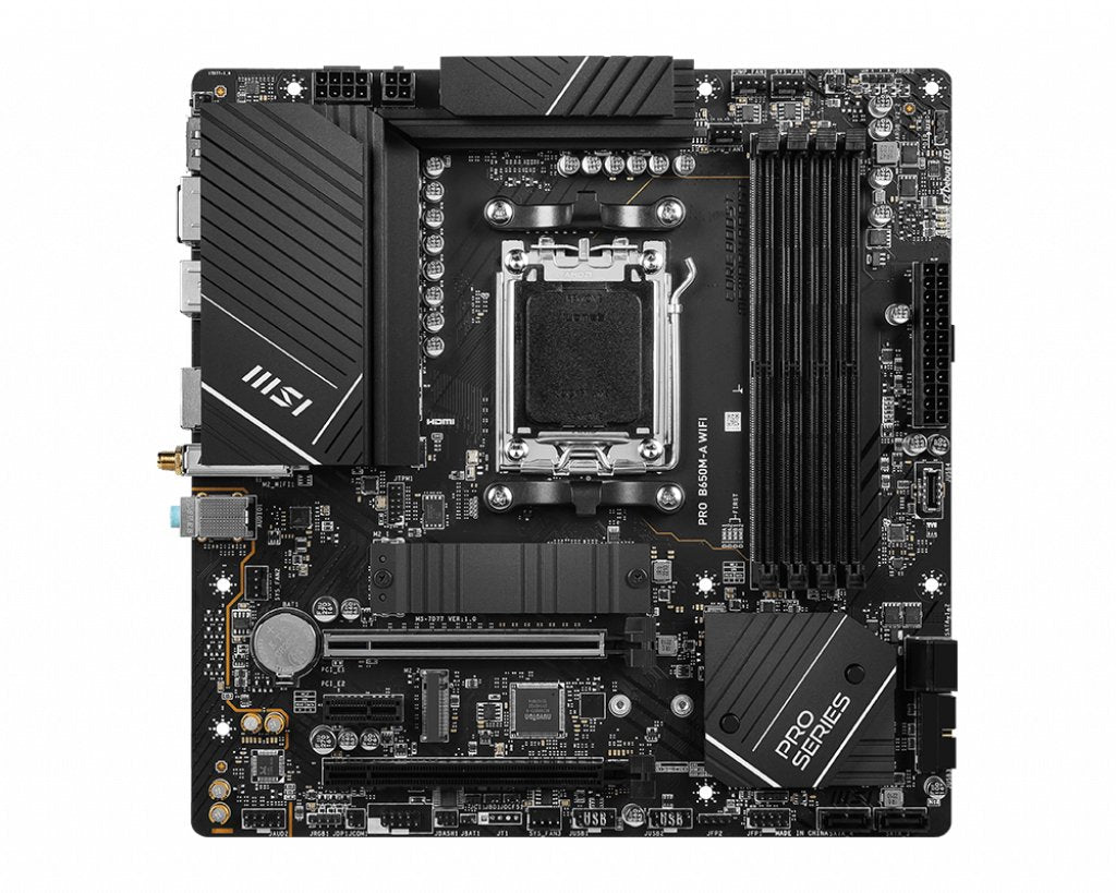 EAN 4711377010160 - MSI PRO B650M-A WIFI AMD B650 Zócalo AM5 micro ATX imagen 1