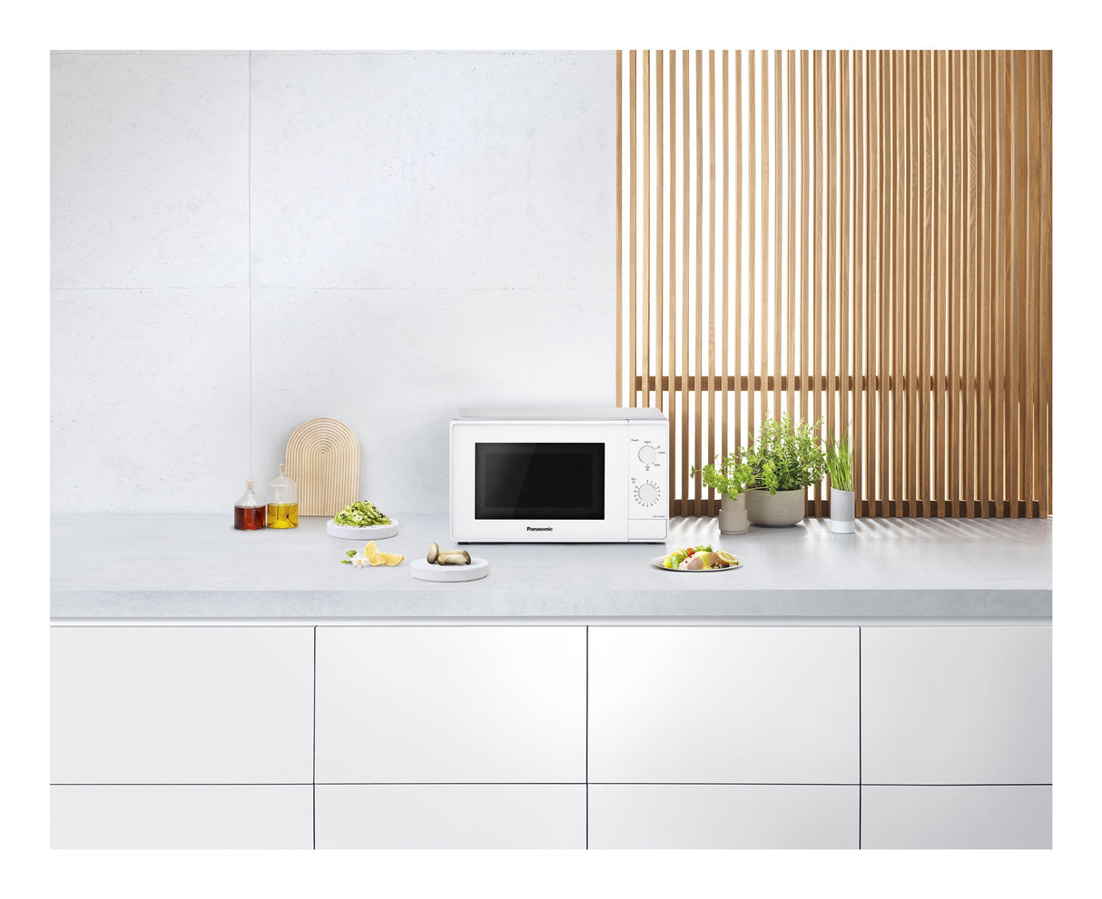 EAN 5025232881130 - Panasonic NN-E20JW Blanco Solo microondas Encimera 20 L 800 W imagen 2