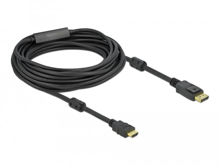 Delock Displayport 1.2 > Hdmi Cable 4k 60hz 10,0m Aktiv