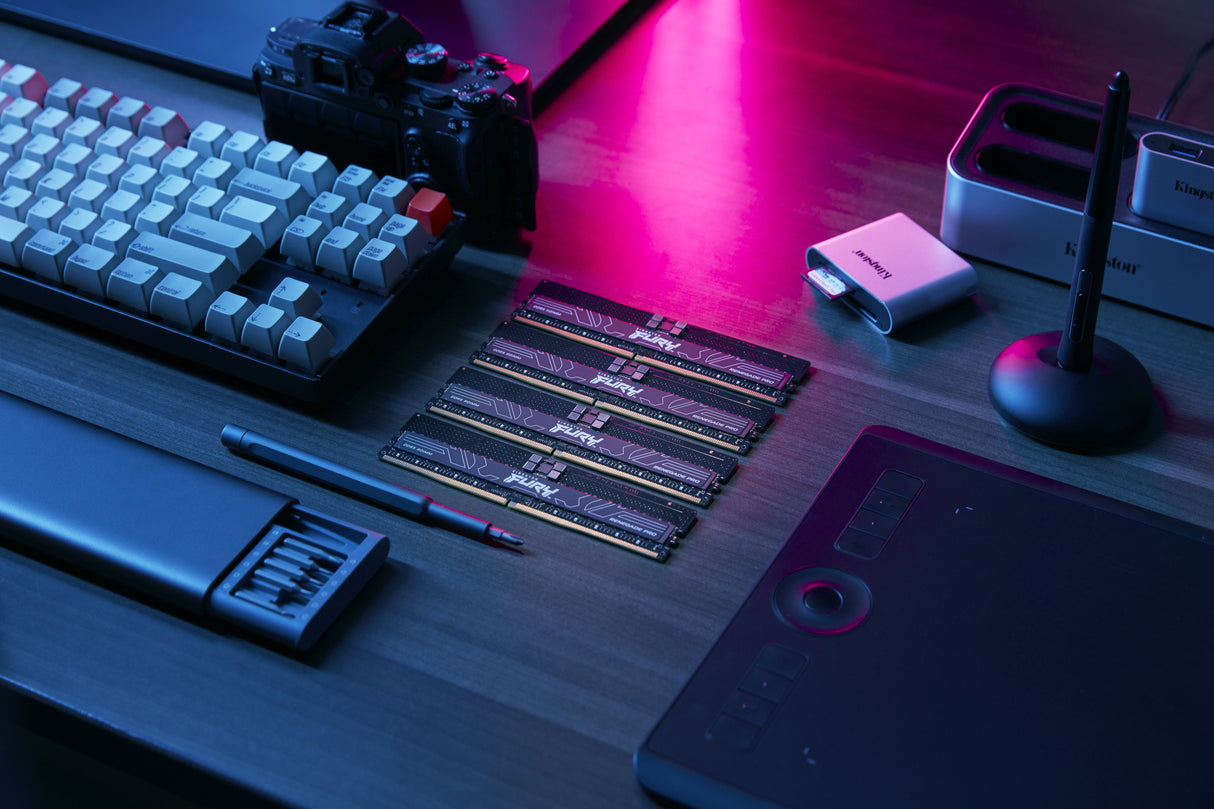 Memoria Kingston Fury Ddr5-6000 128 Gb (8x 16 Gb) Octo-Kit Kf560r32rbk8-128