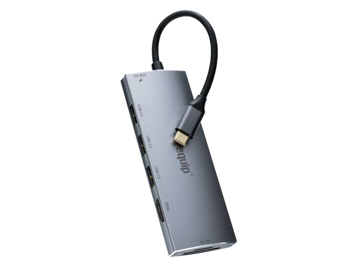 EAN 4015867225608 - Equip 133482 base para portátil y replicador de puertos USB 3.2 Gen 1 (3.1 Gen 1) Type-C Plata imagen 1