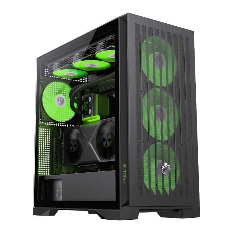 Caja Pc Gamemax Case Leader 2 Bk E-Atx