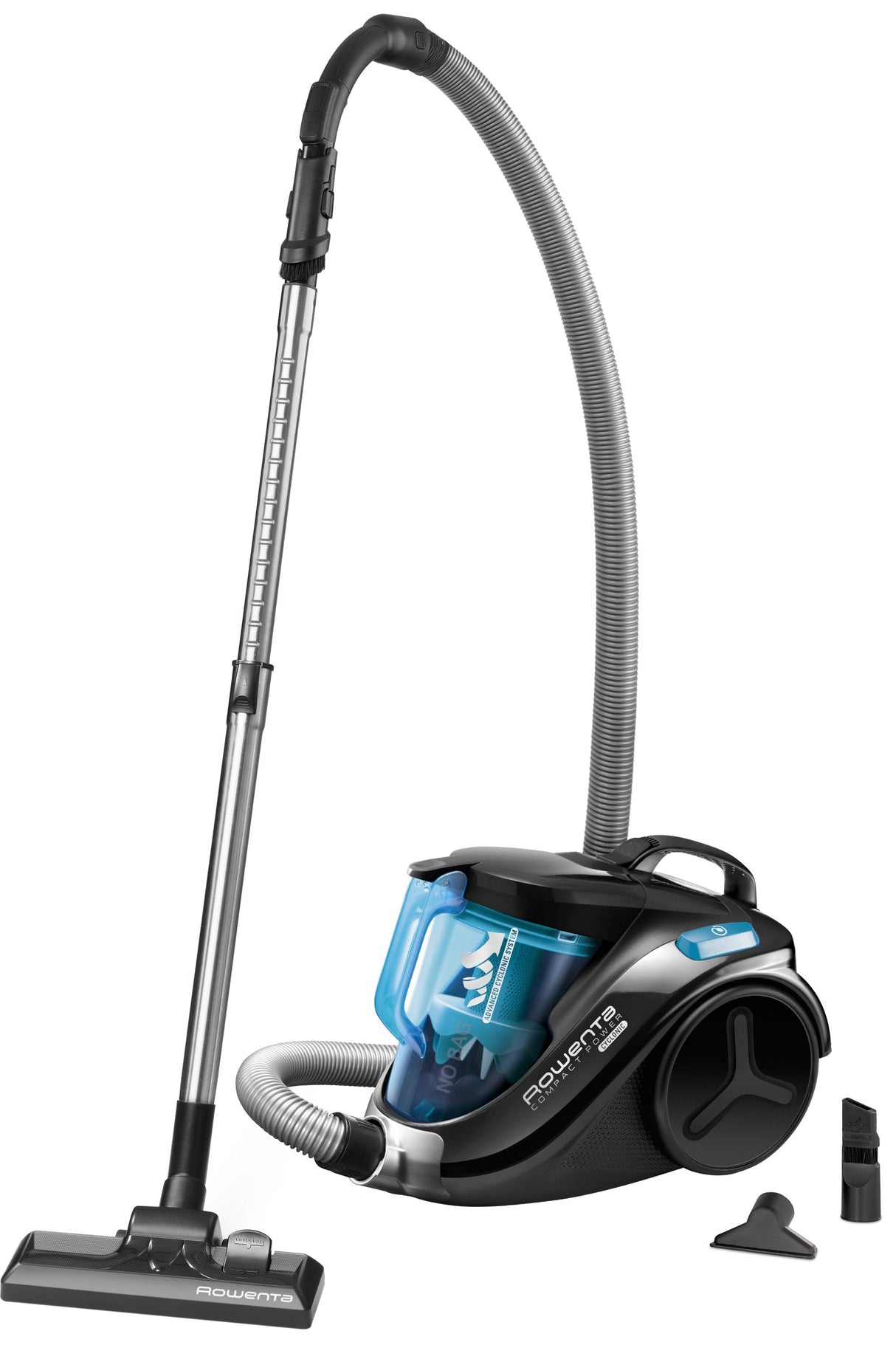 Rowenta Compact Power Ro3731 Aspiradora 750 W Aspiradora Cilíndrica Secar Sin Bolsa 1,5 L