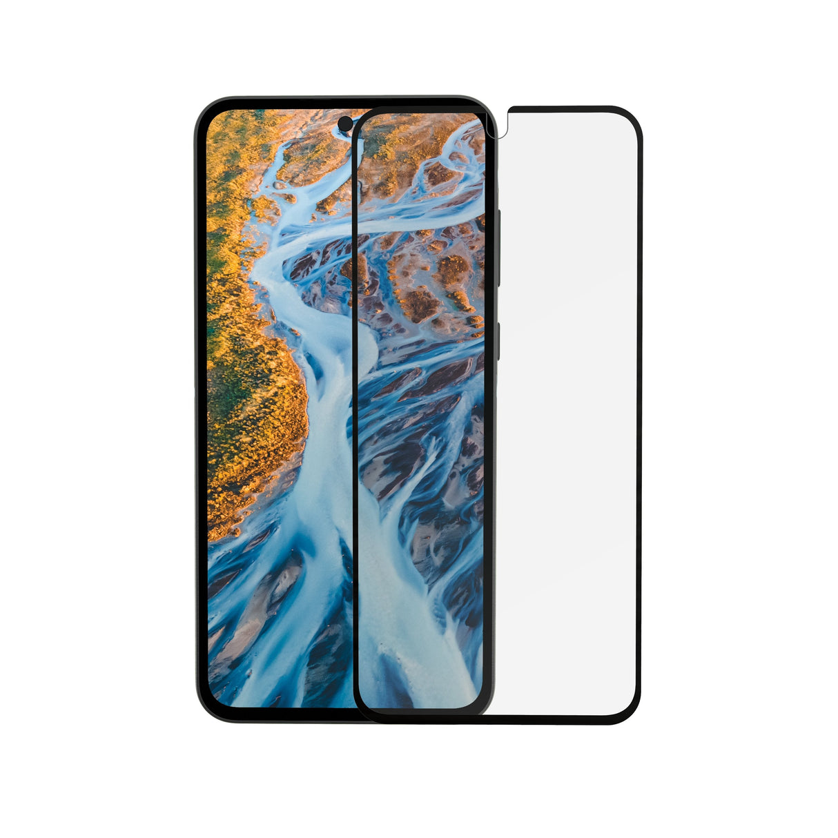 Eco-Shield Galaxy A05s Black Edge