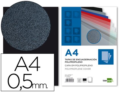 EAN 8423473225381 - Liderpapel TE11 cubierta A4 Polipropileno (PP) imagen 1