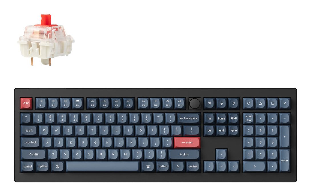 Keychron V6 Max, Teclado Gaming V6m-D1-De