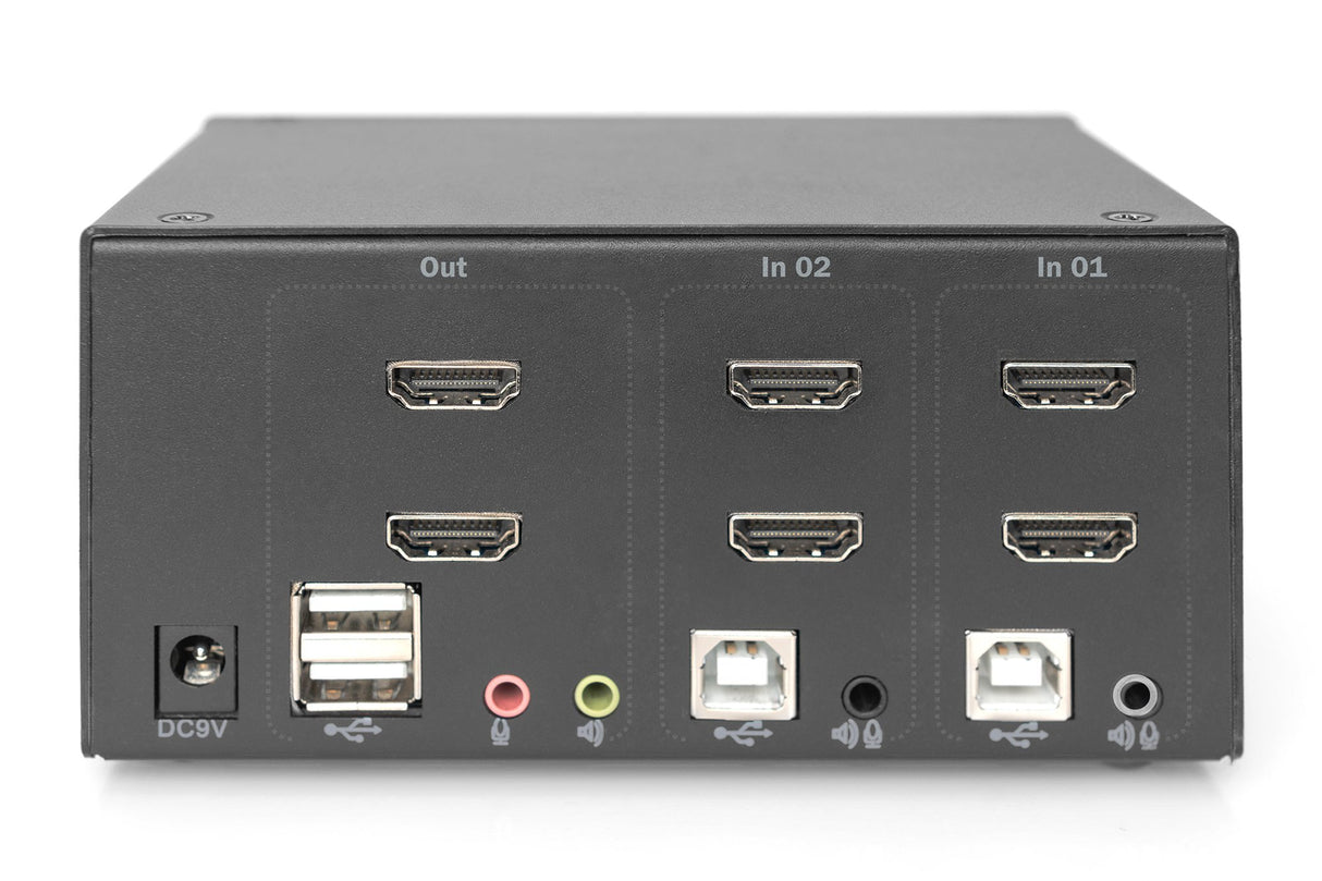 EAN 4016032467168 - Digitus DS-12860 interruptor KVM Negro imagen 4