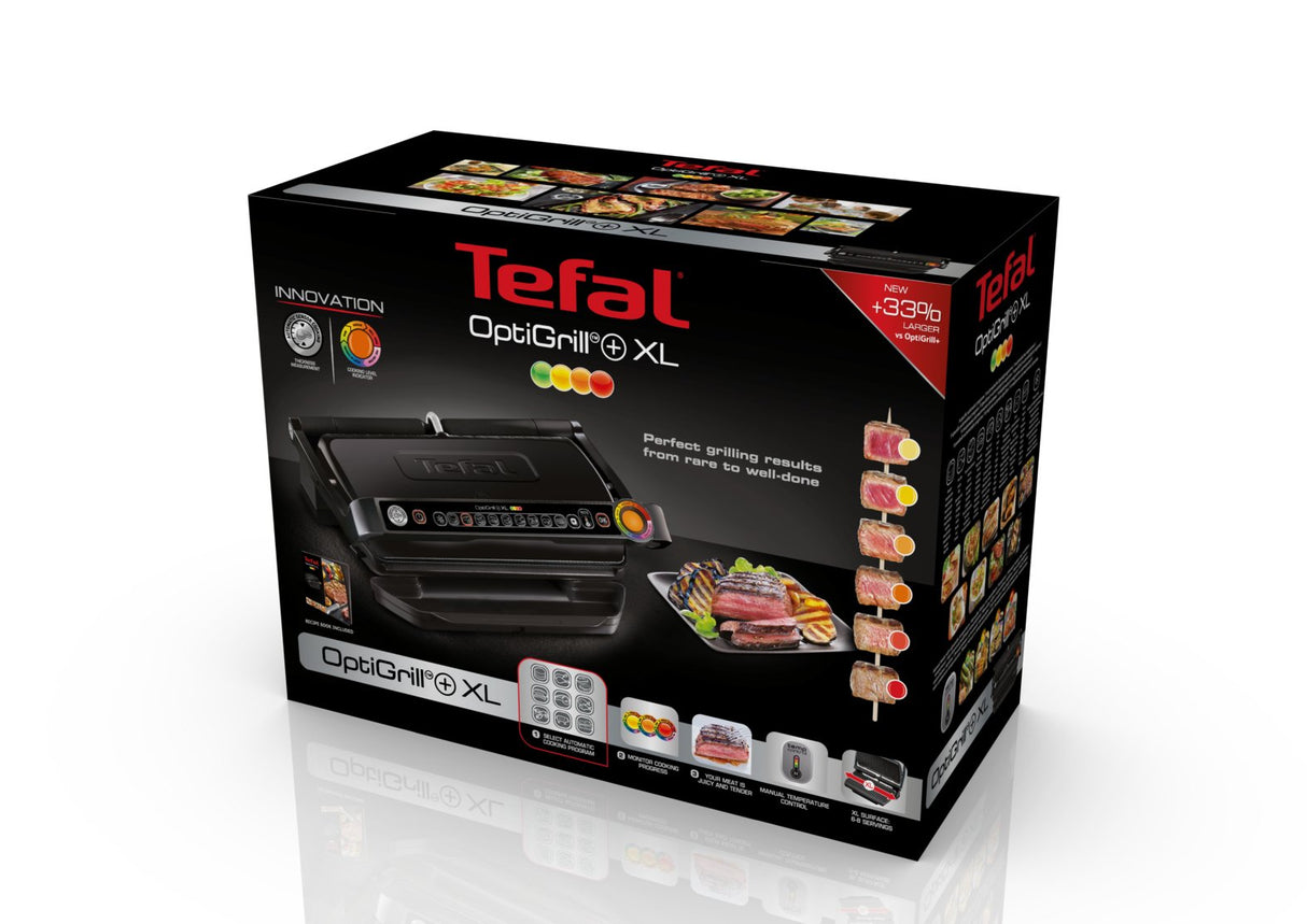 Tefal Optigrill+ Xl Parrilla De Contacto Gc7228
