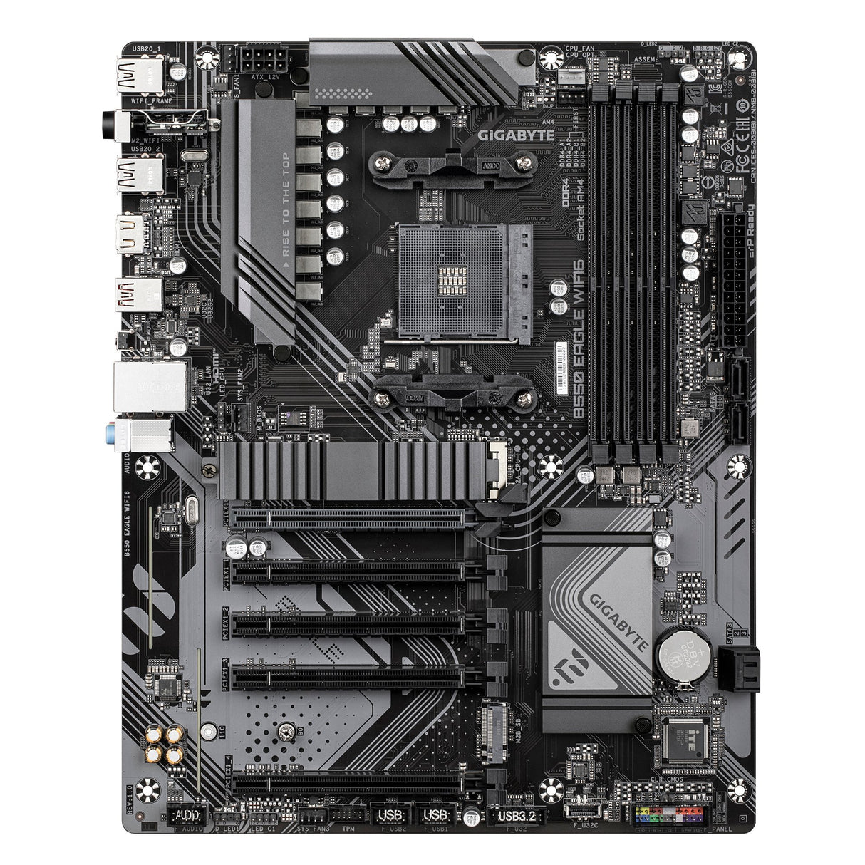 EAN 4719331868406 - GIGABYTE B550 EAGLE WIFI6 placa base AMD B550 Zócalo AM4 ATX imagen 2