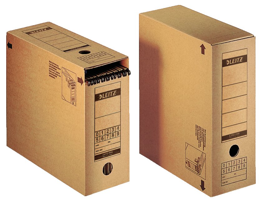 Leitz Archivboxen Para Lose Dokumente 12,0 X 32,5 X 27,5 Cm