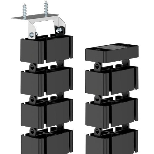 Fellowes Cablewirbelsäule 128,8x12,9cm Magnetisch Negro