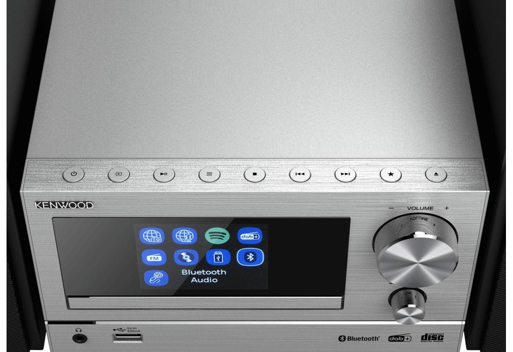 EAN 0019048232427 - Kenwood M-7000S Minicadena de música para uso doméstico 30 W Plata imagen 4