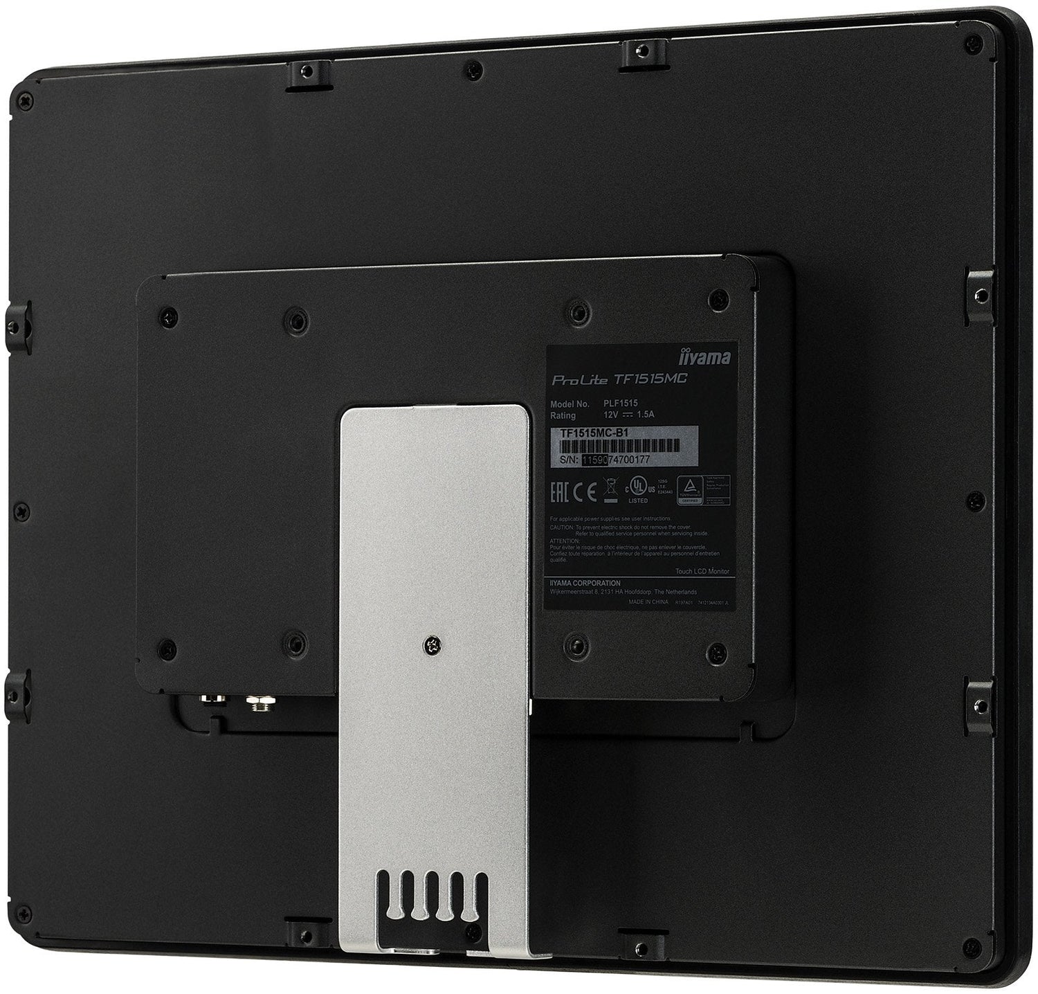 Monitor Iiyama Openframe 15" Tactil (Tf1515mc-B2) 1024x768/ 300cd/ 800:1/ Vga/ Hdmi/ Dp /Usb/ 16ms/