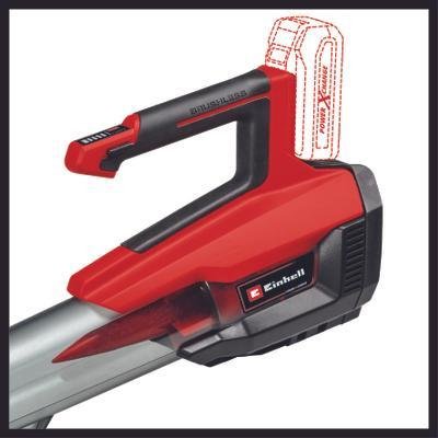 Soplador De Hojas Inalámbrico Einhell Gp-Lb 18/200 Li E - Solo, 18 Voltios, Soplador De Hojas