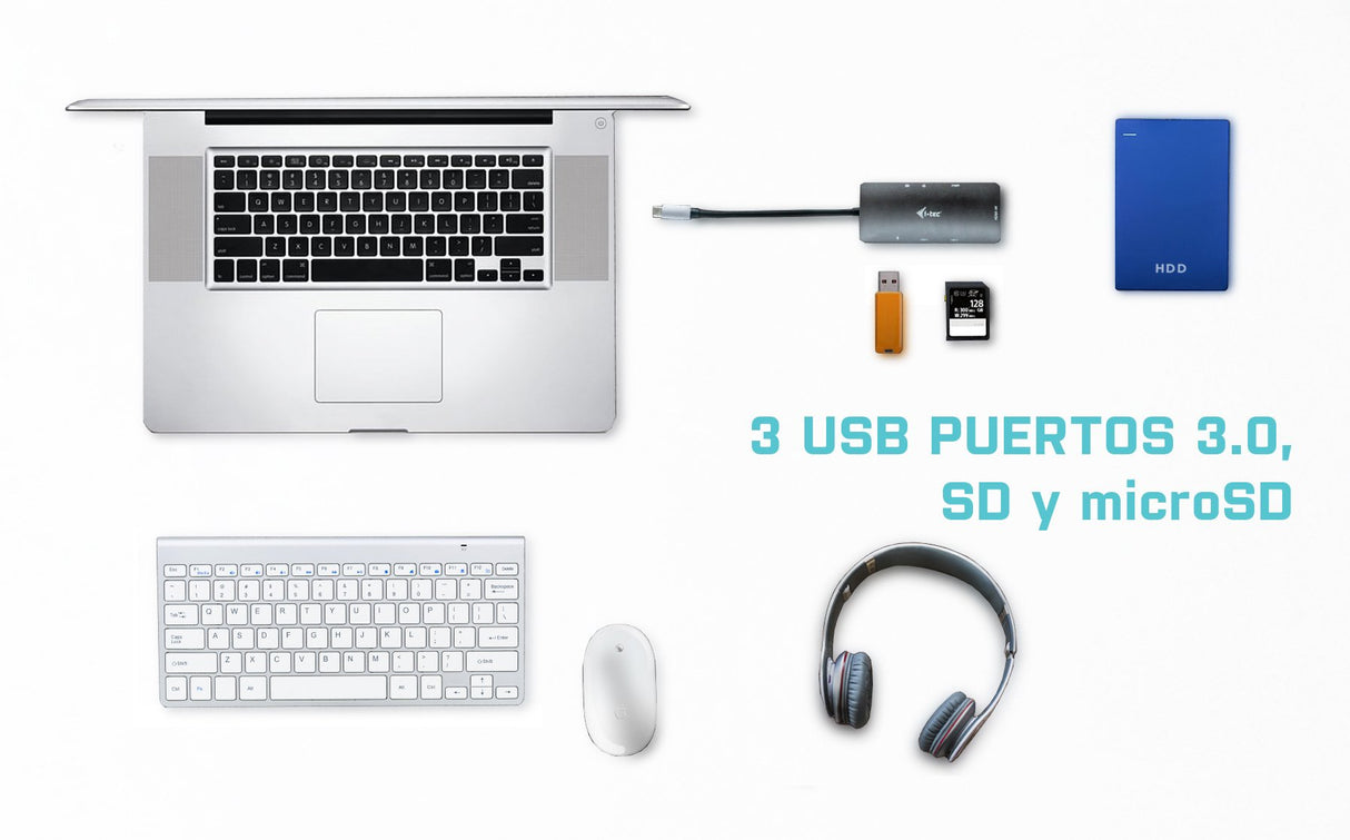 EAN 8595611702891 - i-tec Metal C31NANODOCKPD base para portátil y replicador de puertos Alámbrico USB 3.2 Gen 1 (3.1 Gen 1) imagen 10