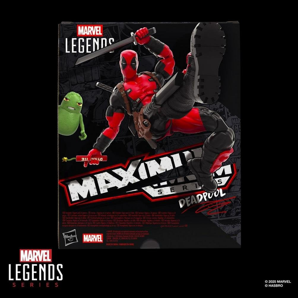 Figura Deadpool Maximun Series Marvel Legends 15cm